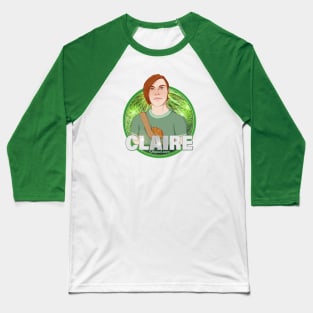 Y2K Audio Drama Podcast Character Design - Claire Baseball T-Shirt